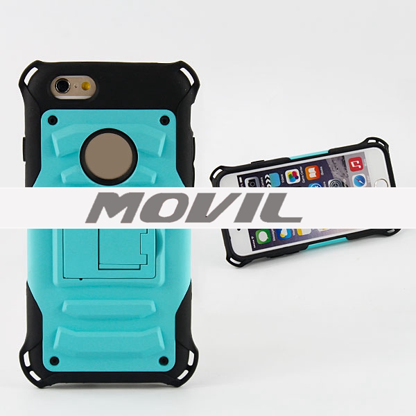 NP-2145 Combinación tpu   pc funda para Apple iPhone 6 -0